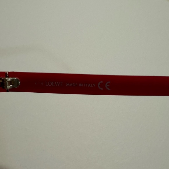Loewe Women’s Red Sunglasses - Picture 6 of 8